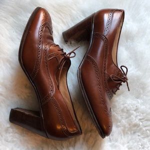 VINTAGE Fiorentina hand made loafers size 8 AA